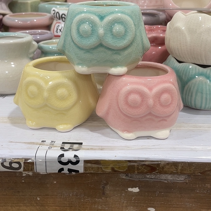 陶瓷花盆全场12包邮