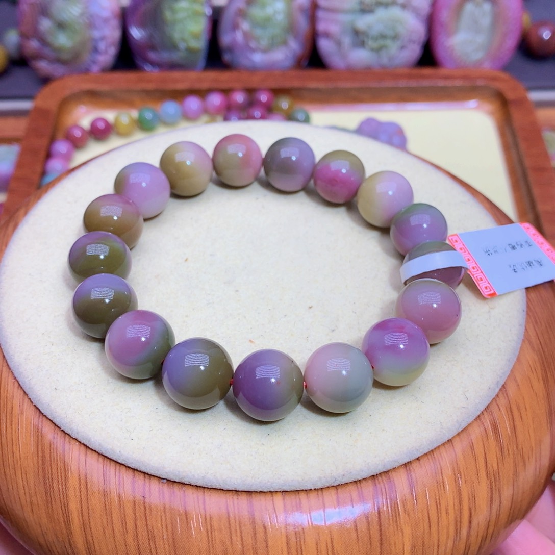 玛瑙未镶嵌手链盐源