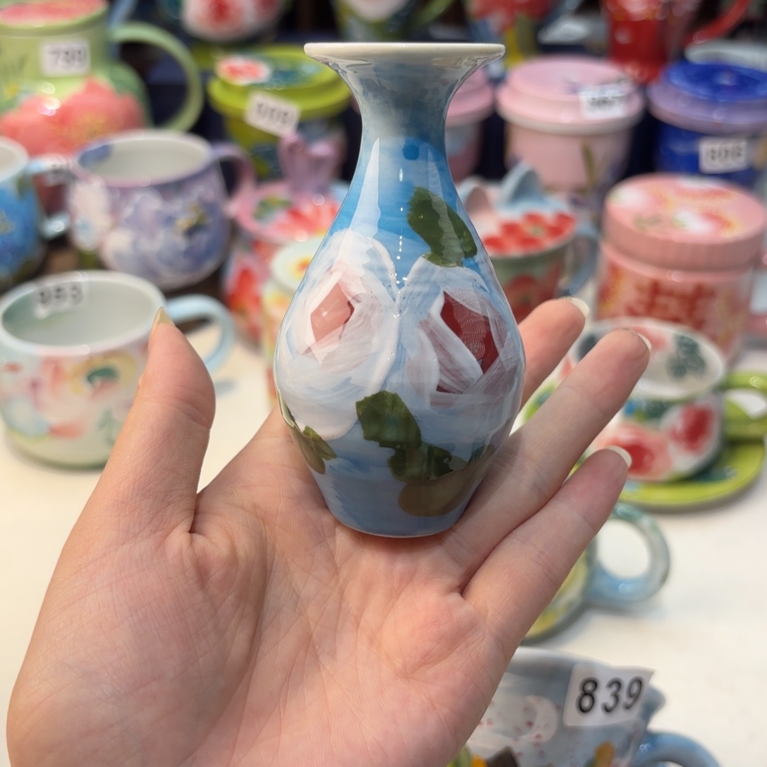 瓷片景德镇手绘高温釉下彩陶瓷茶具