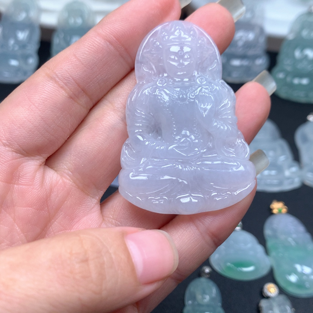 翡翠未镶嵌颈饰缅甸翡翠