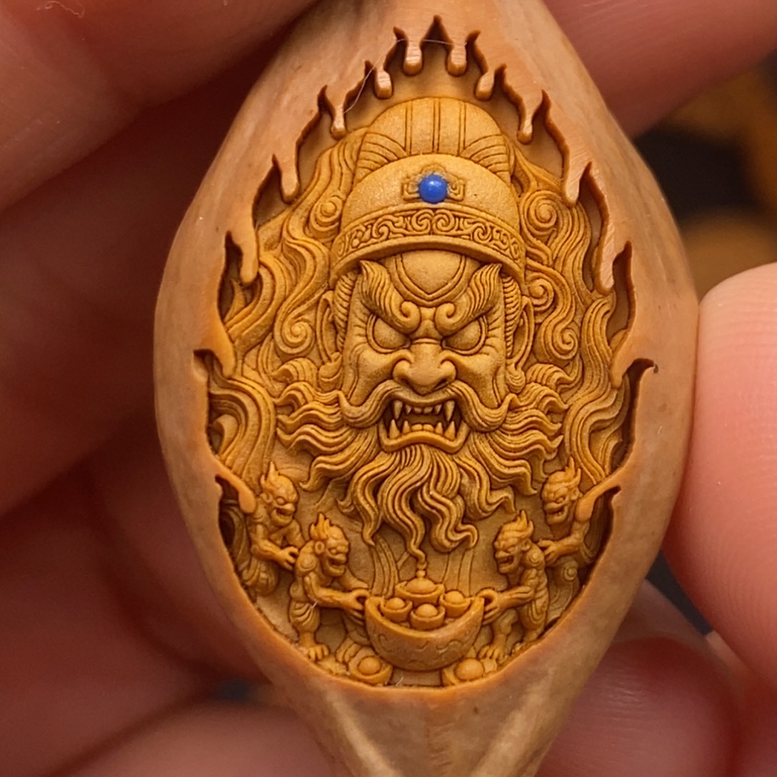 猴头核桃吊坠橄榄核桃