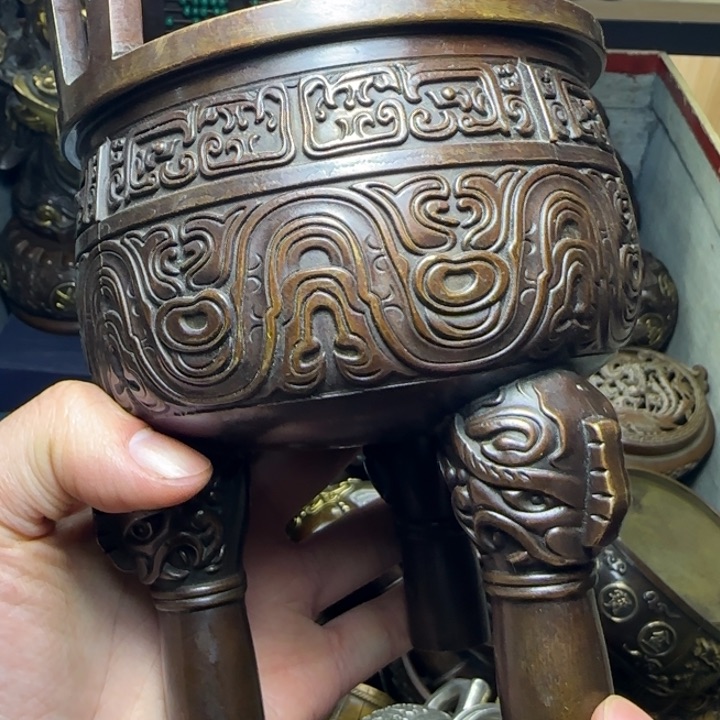 铜器把玩摆件链接