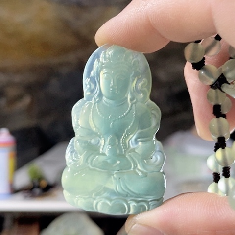 蛇纹石玉未镶嵌珠宝奇石