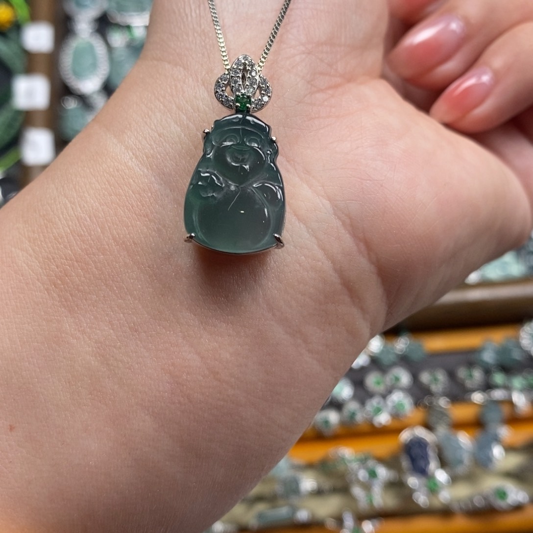 未镶嵌挂件翡翠翡翠