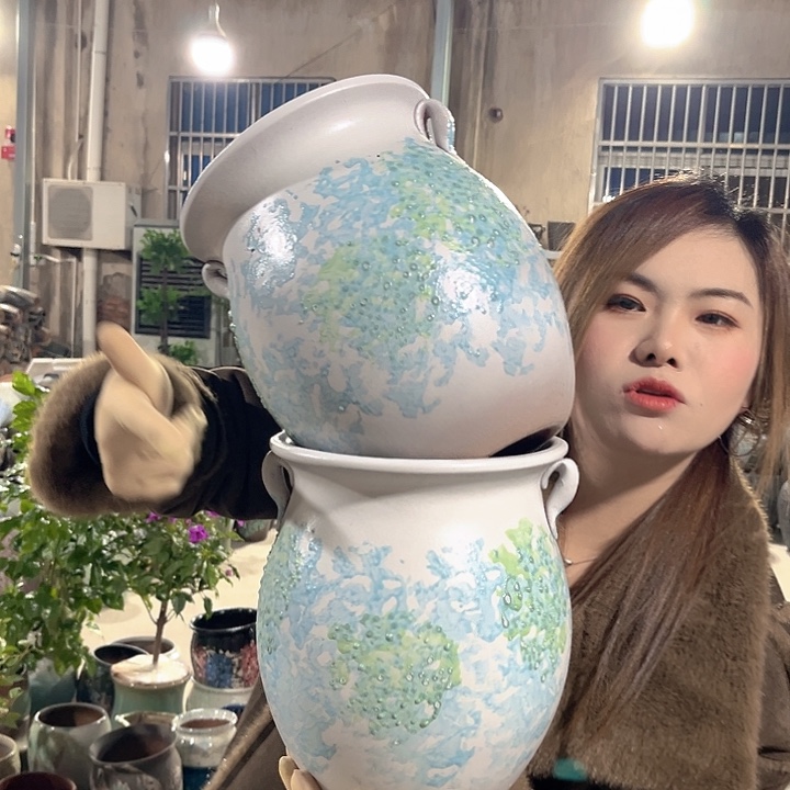 正品口19高25花盆