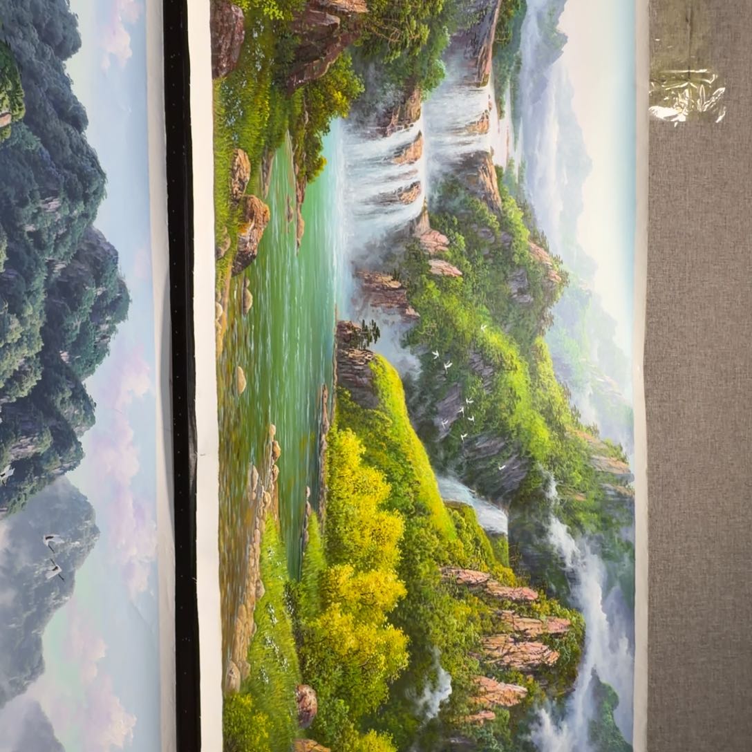 油画加油加油努力加油努力加油努力