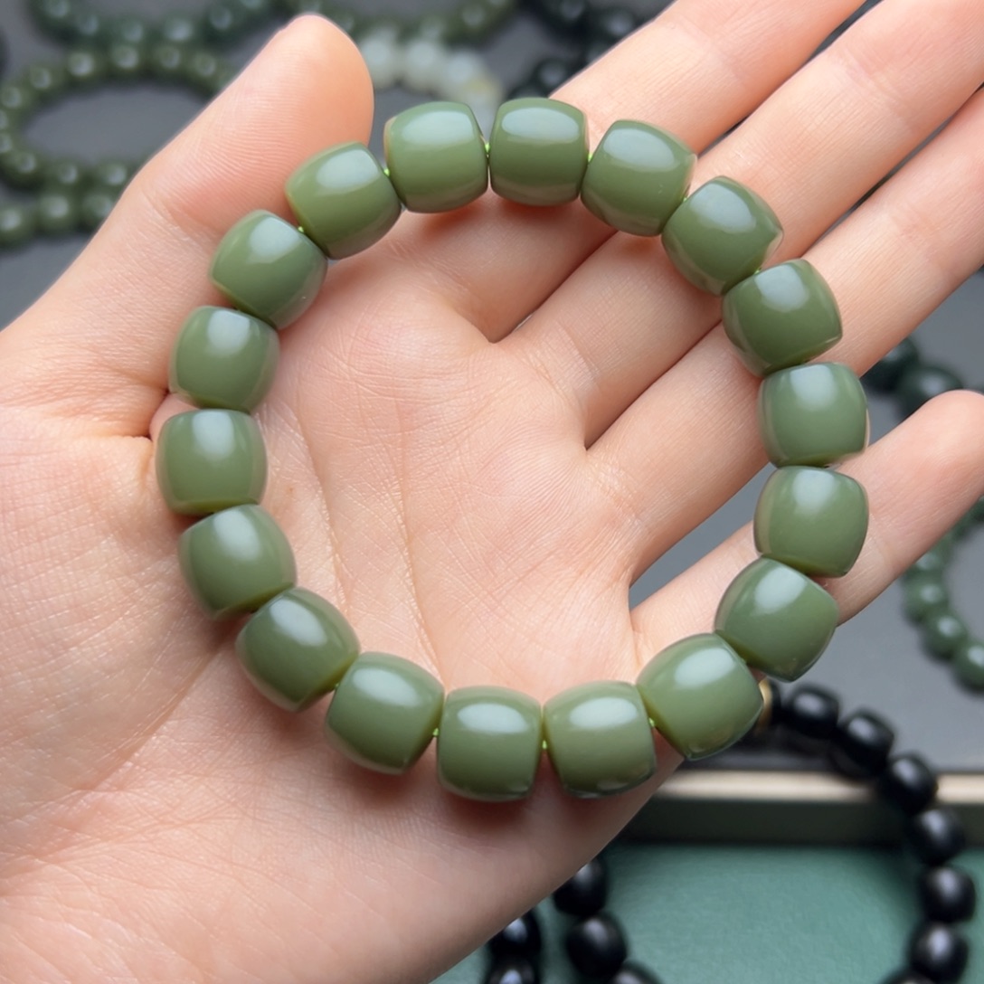 和田玉手链未镶嵌