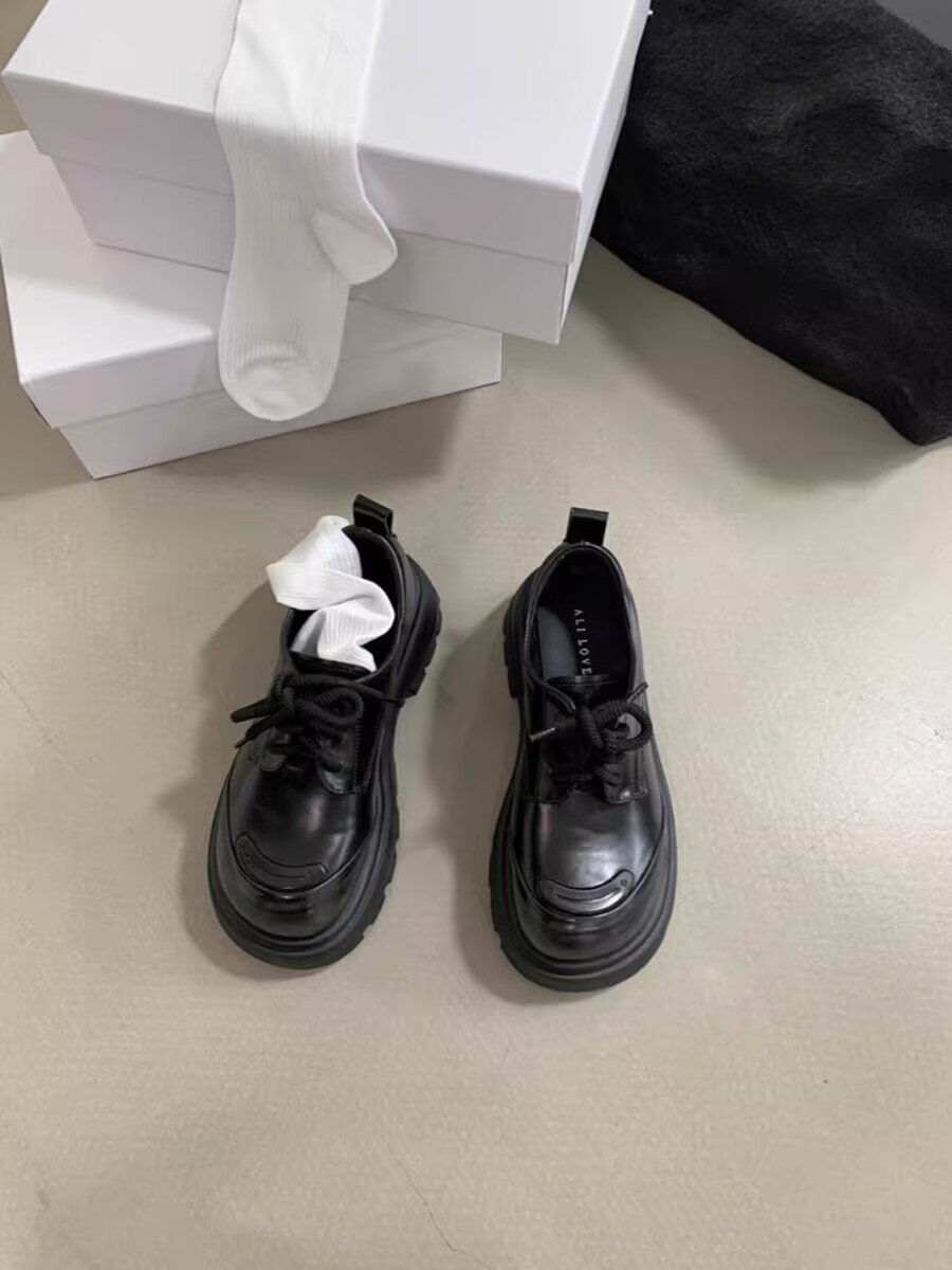 113-1新品乐福鞋时尚百搭小皮鞋舒适软底女单鞋英伦风豆豆鞋