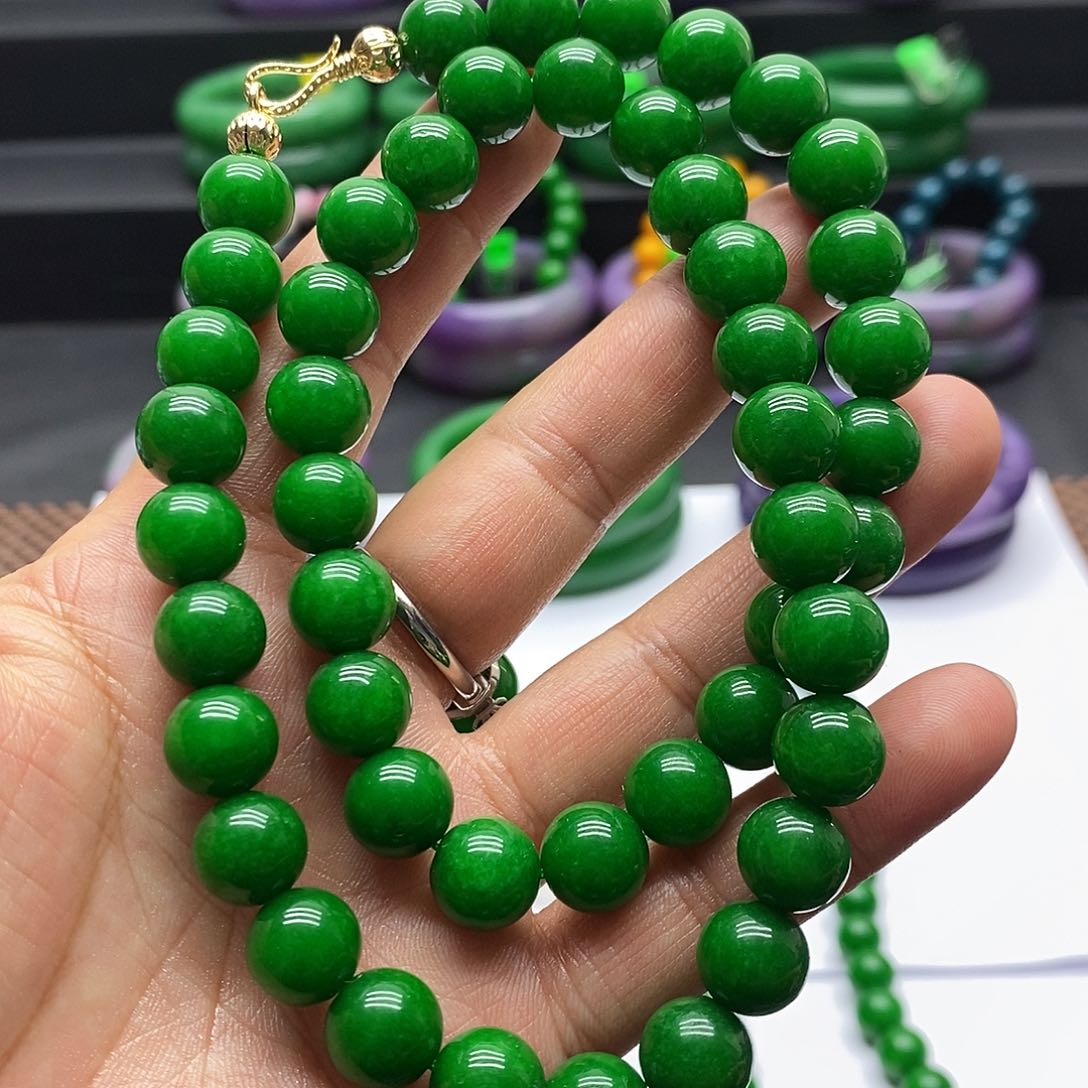 项链未镶嵌石英质玉