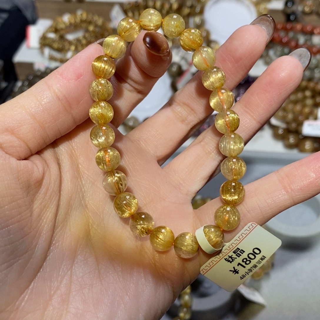 水晶手串未镶嵌手串