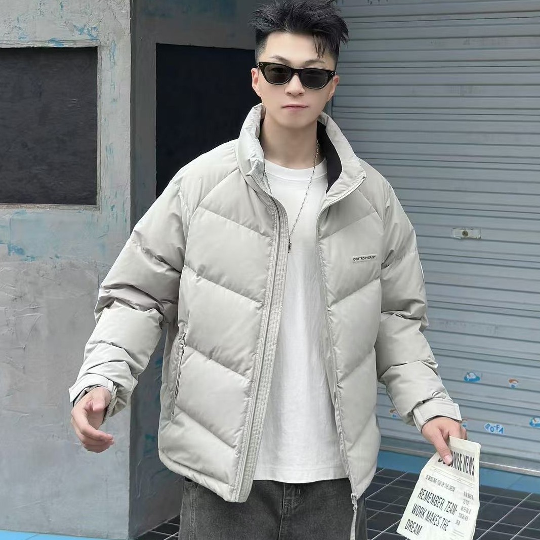 [升级款]LULU五格羽绒服男女同款立领羽绒外套8601宽松款式