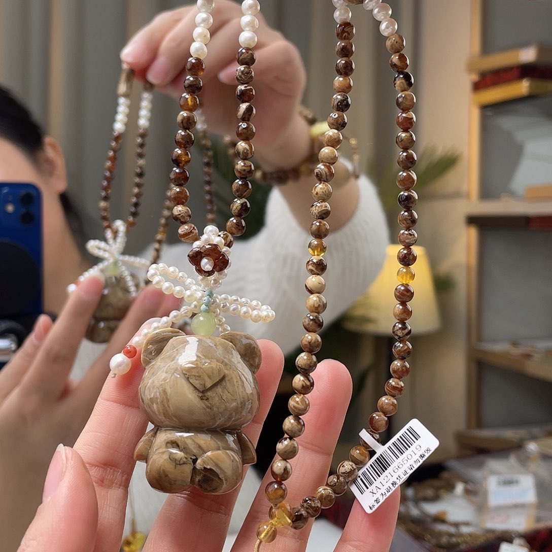 琥珀裸石未镶嵌蜜蜡吊坠