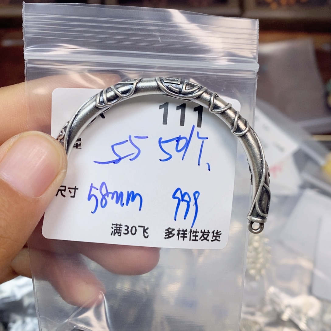 颈饰银S925镶嵌水晶K111