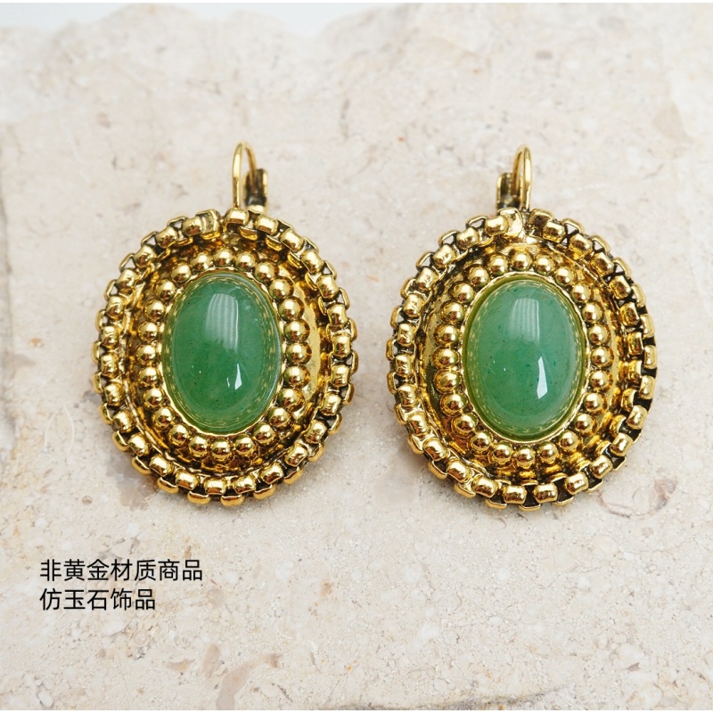 铜合金 树脂 耳饰 CD 01357