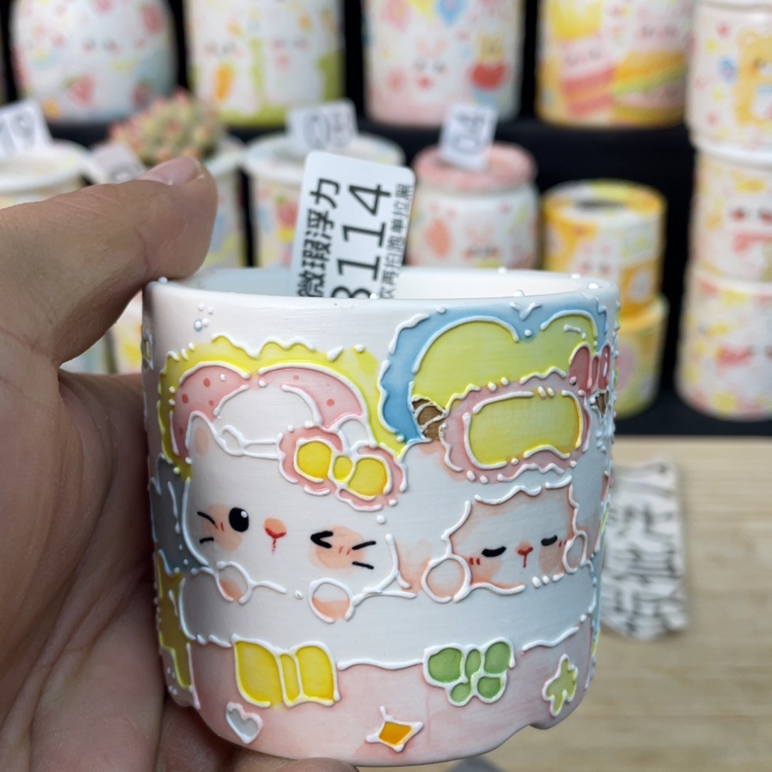 3114 小嘟嘟嘟嘟花盆