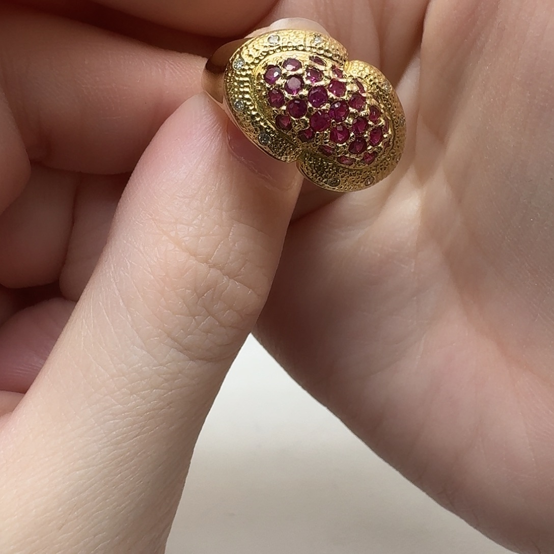 红宝石戒指未镶嵌