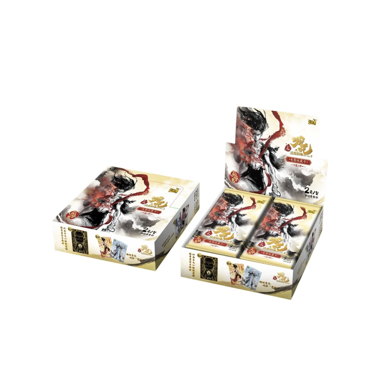 卡游【抓大头】哪吒之魔童闹海灵焰包第二弹卡牌盲盒（代拆）