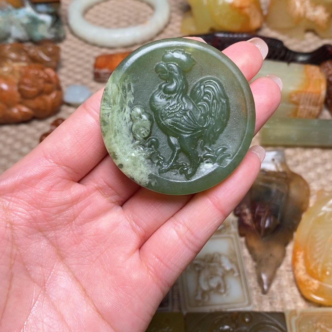 白玉菩提吊坠白玉菩提白玉菩提摆件