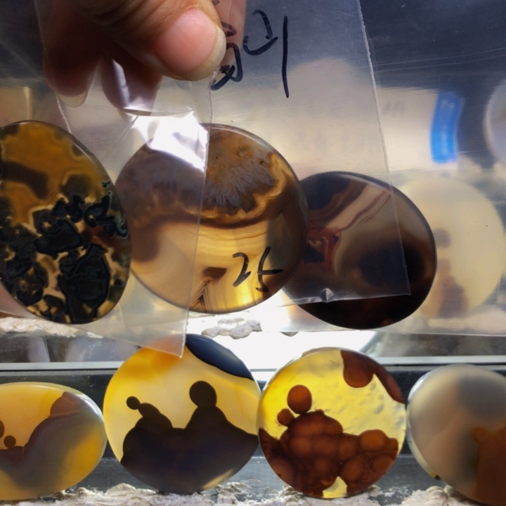 合金玛瑙/玉髓珠宝奇石雪*鹤108