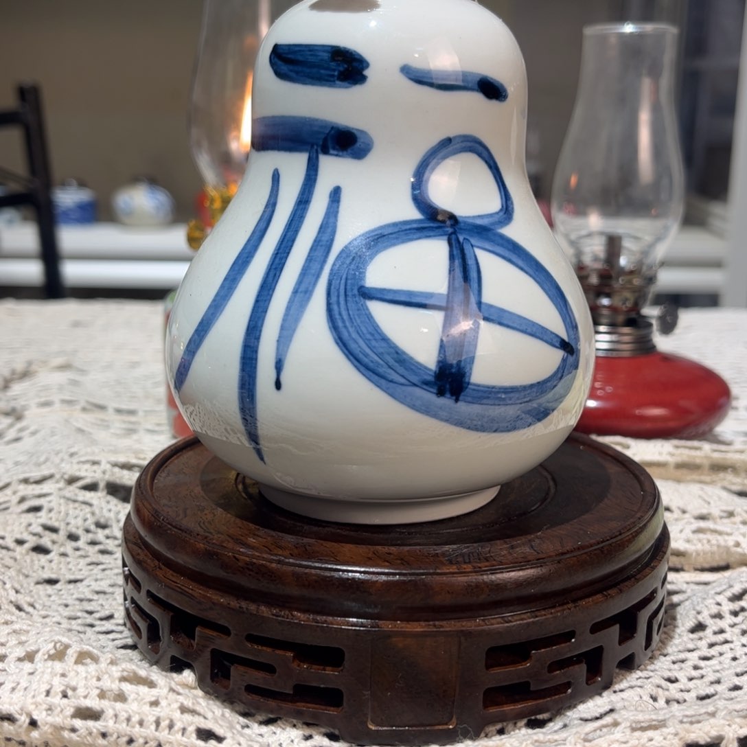 摆件景德镇陶瓷香薰灯