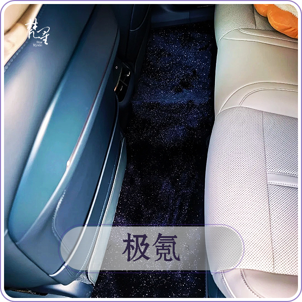 极氪ZEEKR 星空脚垫 专车专用豪华型汽车脚垫黑色