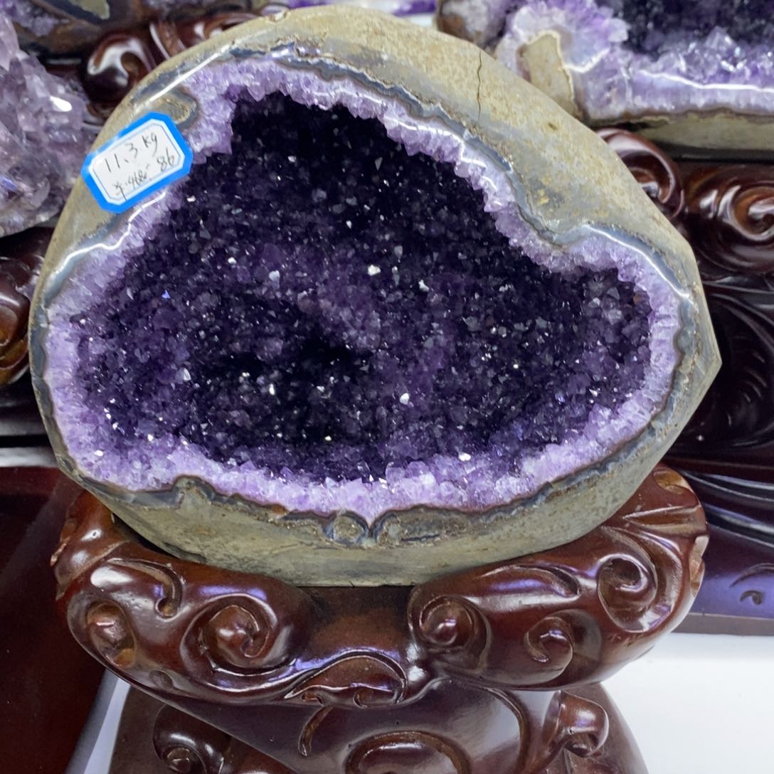 未镶嵌紫晶大型摆件（非配饰）小葛