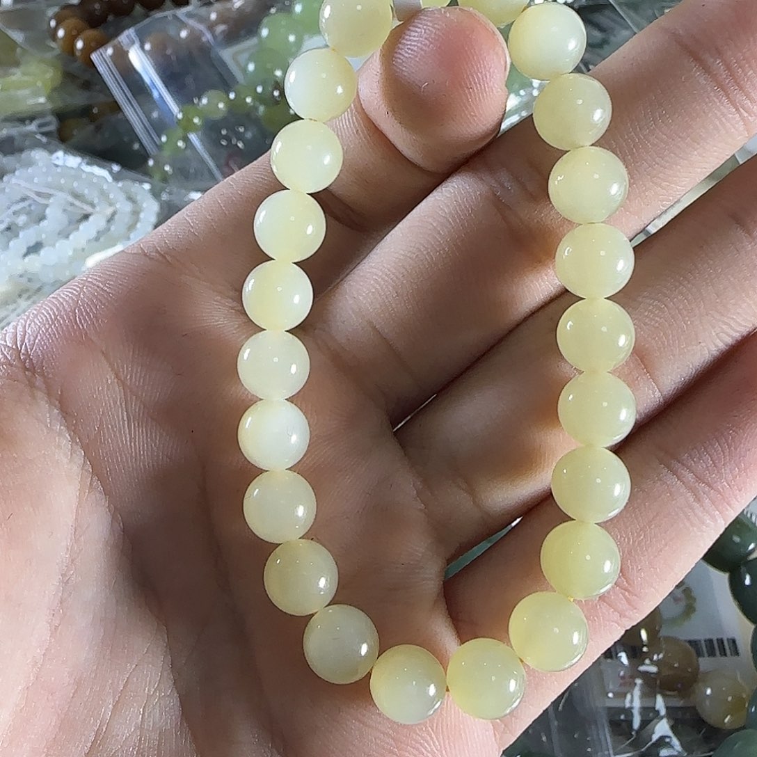 和田玉手链未镶嵌236