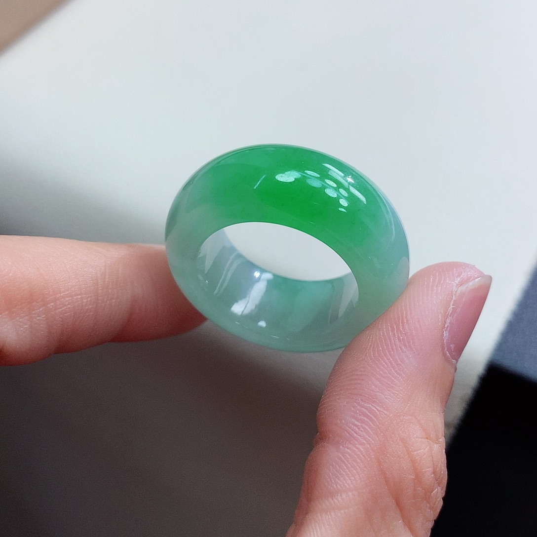 未镶嵌戒指翡翠23号