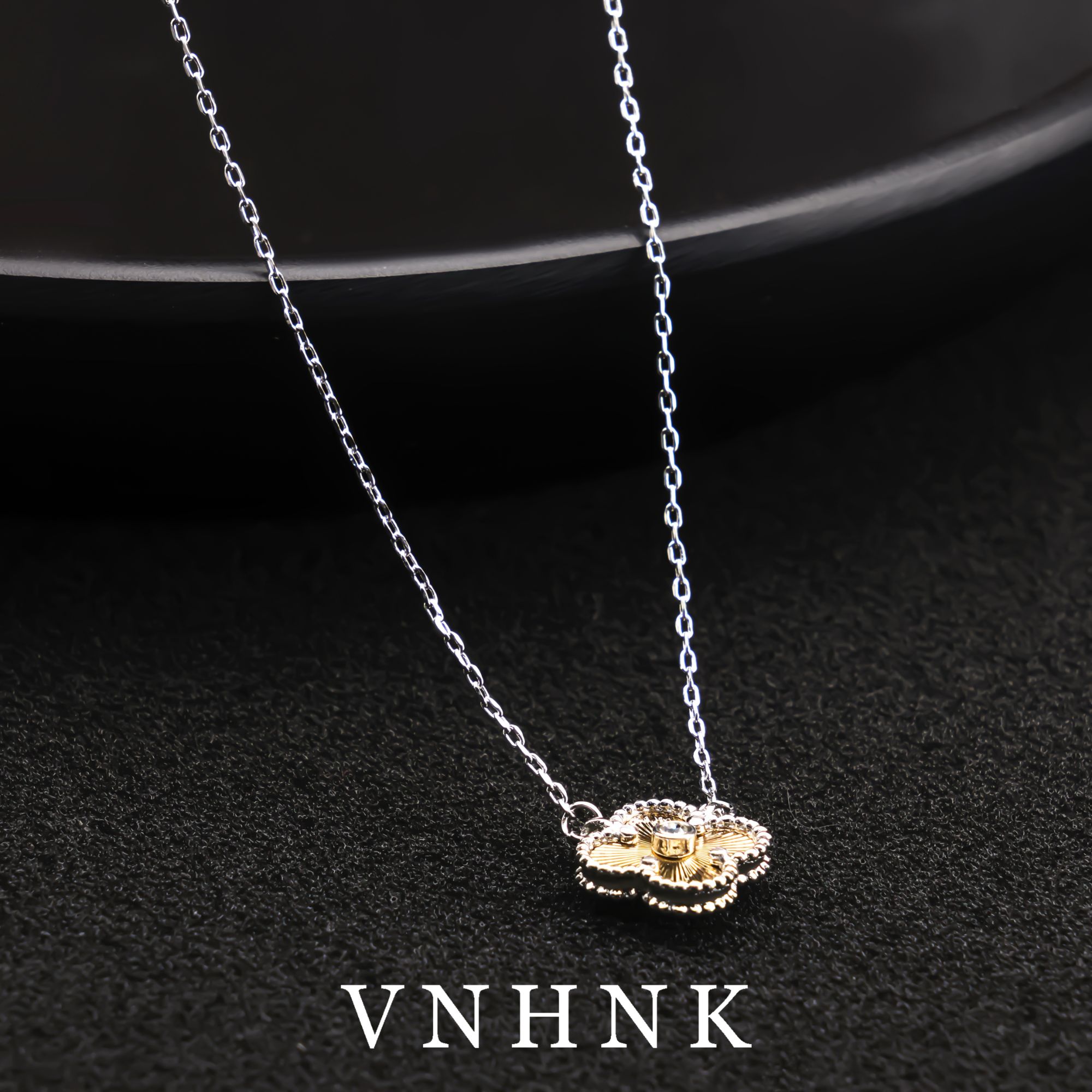 铜合金项链 美可儿   B21   (47cm)银色气质百搭项链