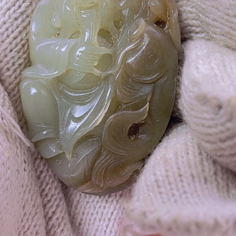 和田玉（白玉）挂件未镶嵌