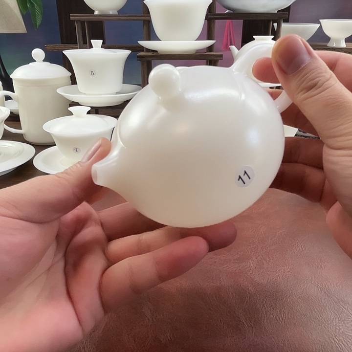 精工璞玉素烧200ml西施壶