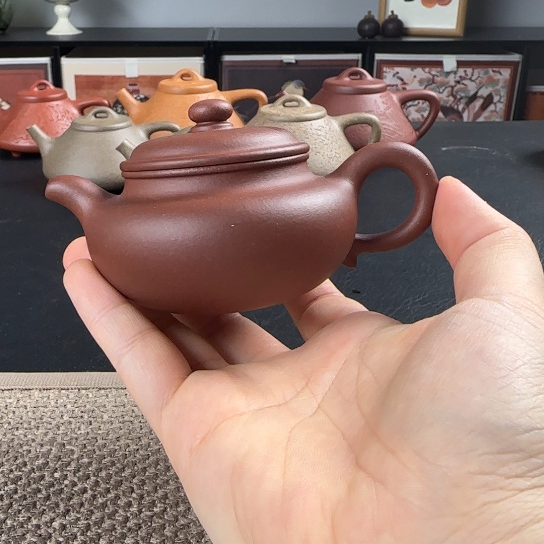 紫砂茶壶微瑕仿古