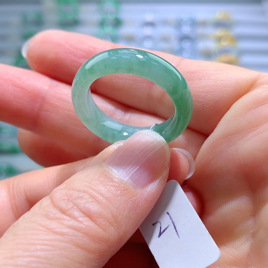 翡翠戒指未镶嵌21号