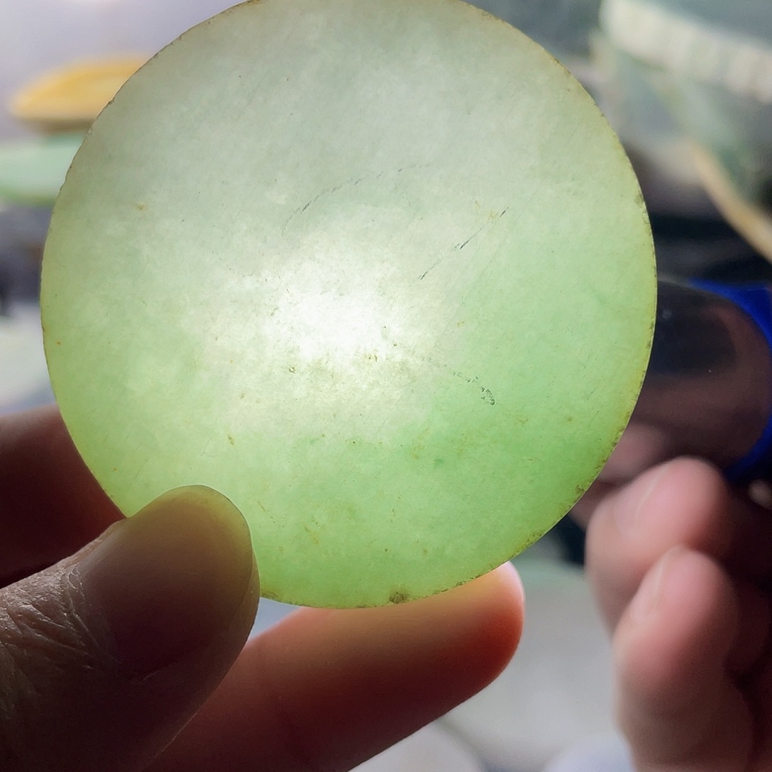 翡翠颈饰未镶嵌毛料109