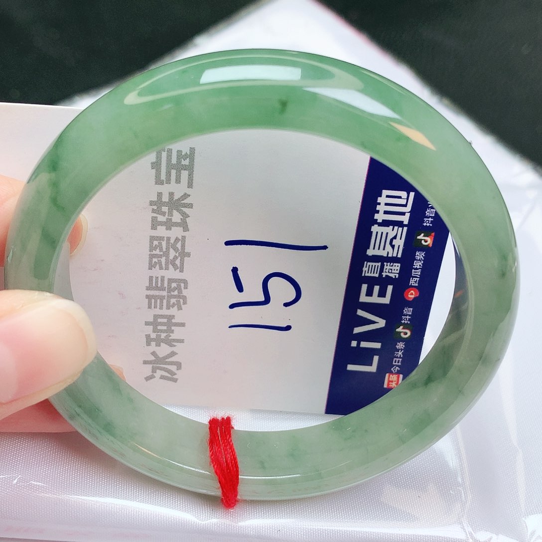 翡翠手镯未镶嵌缅甸天然A货翡翠手镯