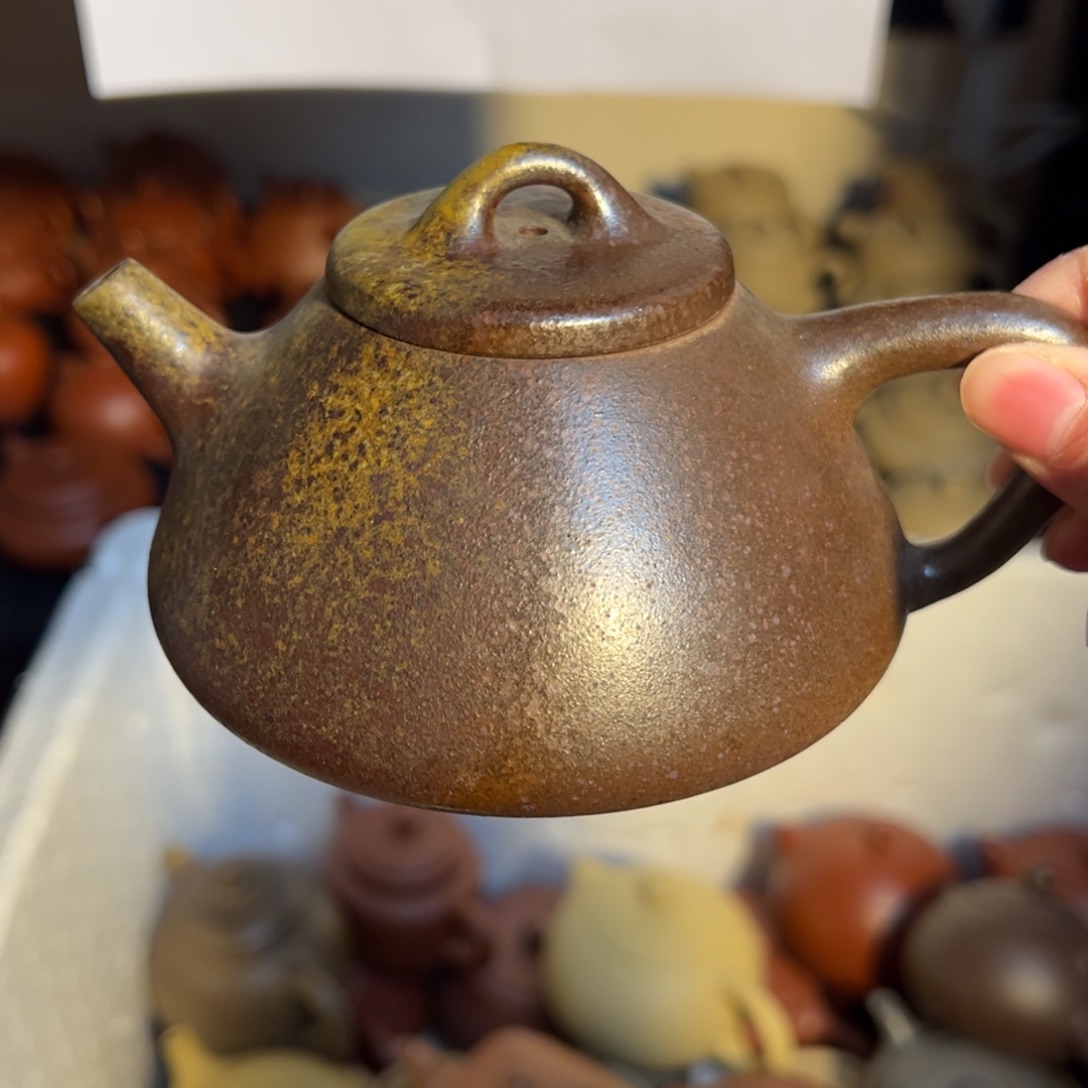 茶壶紫砂宜兴紫砂壶柴烧