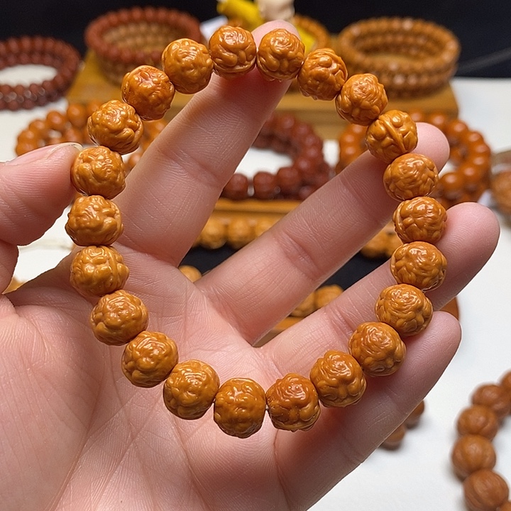 猴头核桃吊坠猴头