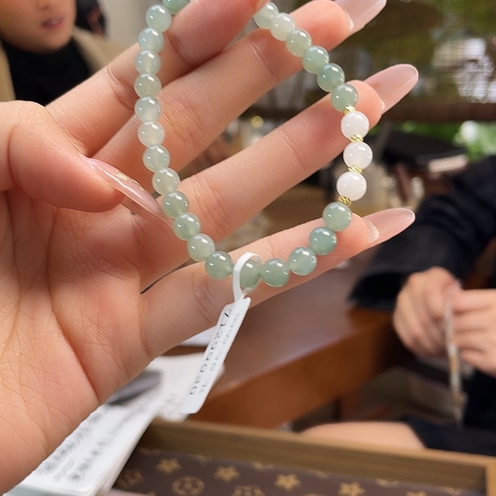 翡翠未镶嵌手链手串