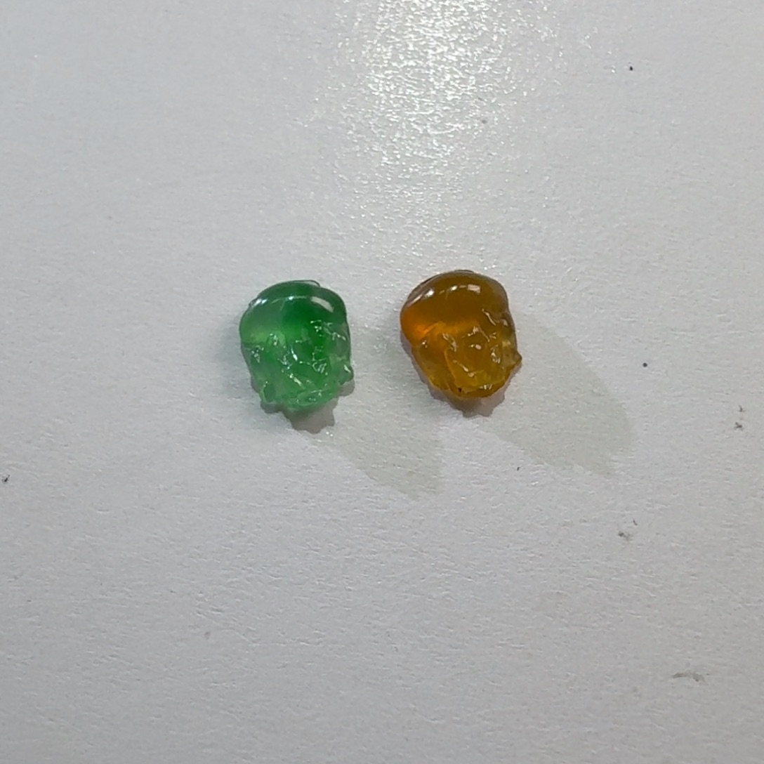 希***希翡翠未镶嵌颈饰貔貅