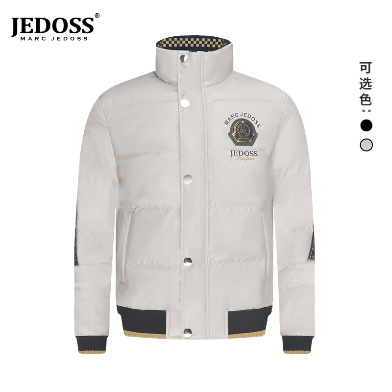JEDOSS/爵迪斯冬季休闲立领羽绒服保暖时尚短款运动款羽绒服HQ199