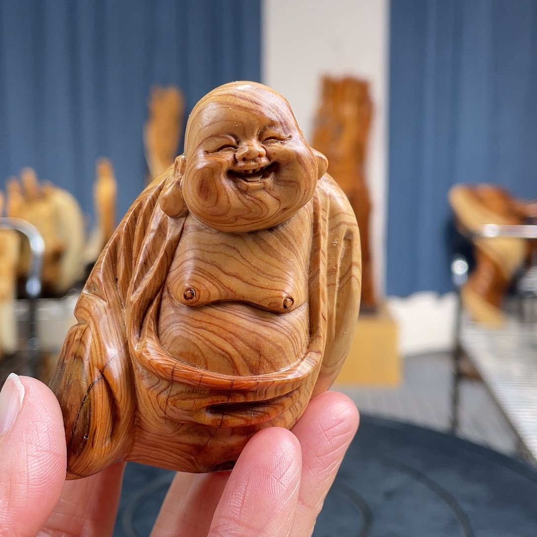 柏木（崖柏）手把件