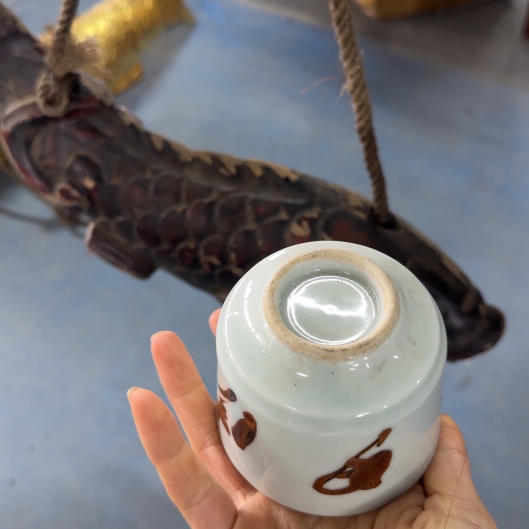 石***股瓷片瓷片中古回流孤品一件