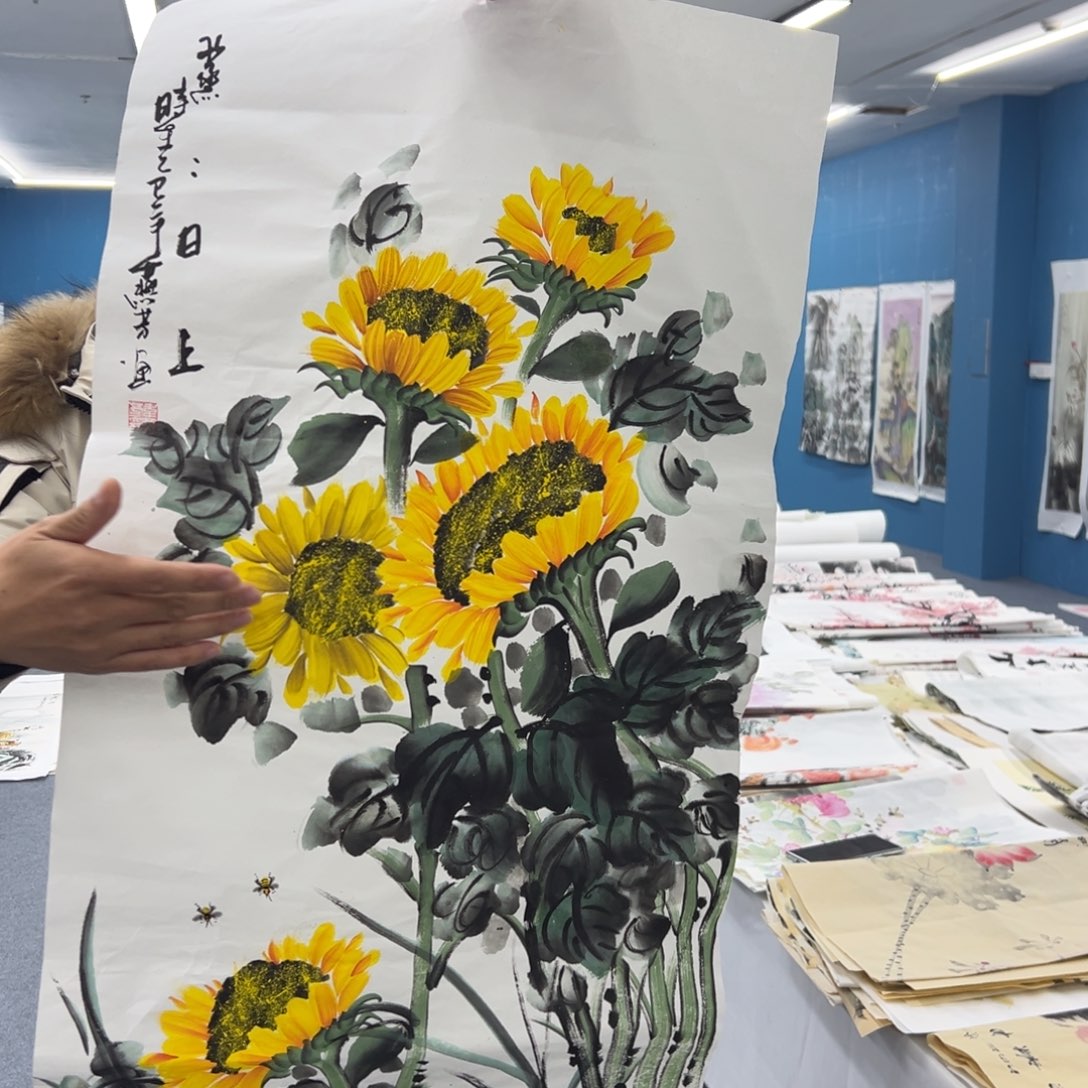 国画国画纯手绘欣赏