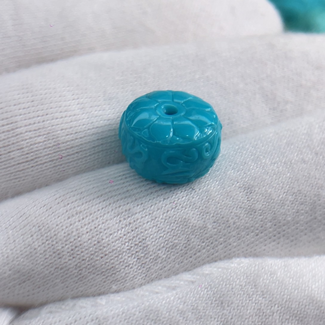 绿松石颈饰合金卡12.3-7.7