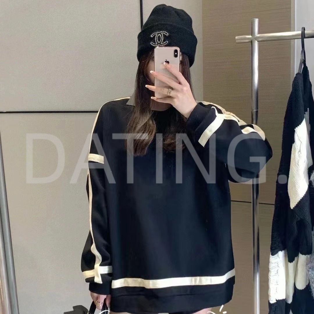 Millonthe【织带卫衣】24s宽松休闲织带经典卫衣男女同款420gFANFAN