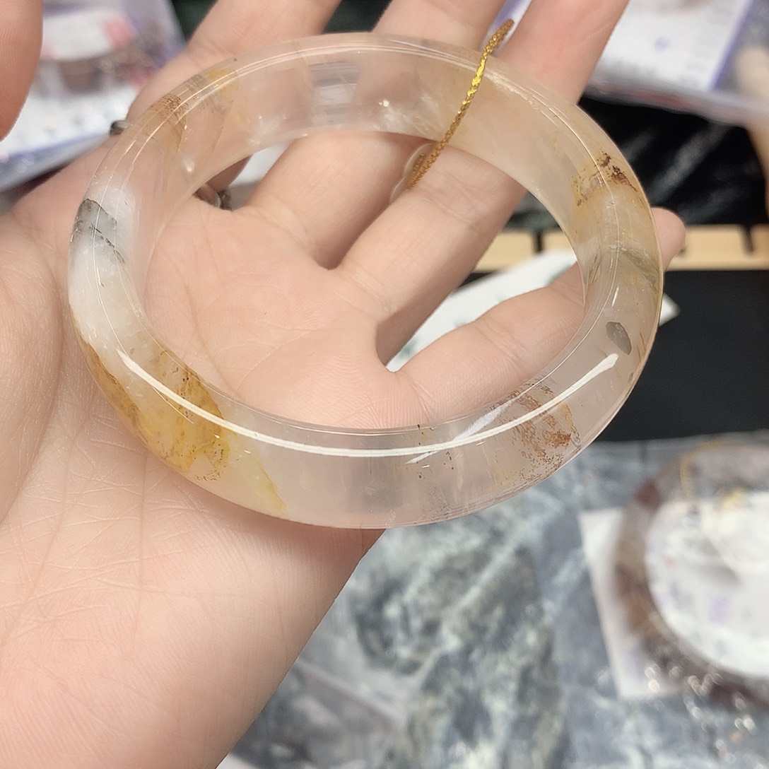 水晶手镯未镶嵌206（57:：：）