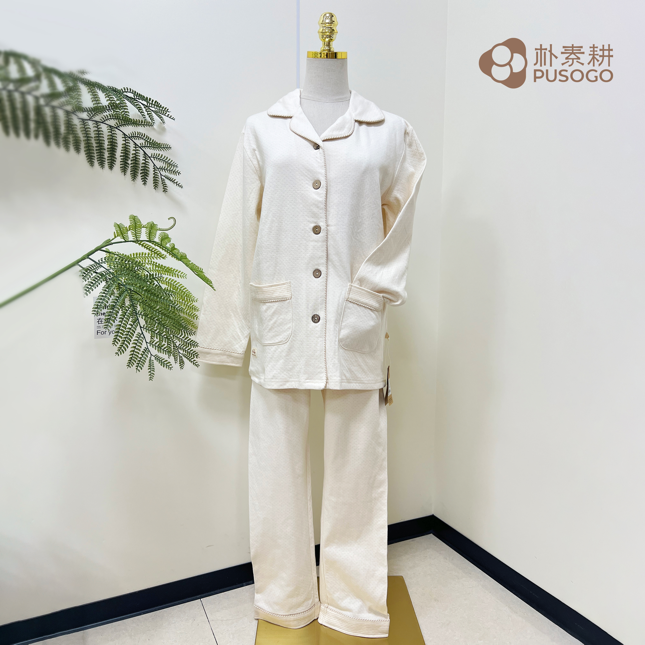 朴素耕超柔女士家居服YT011