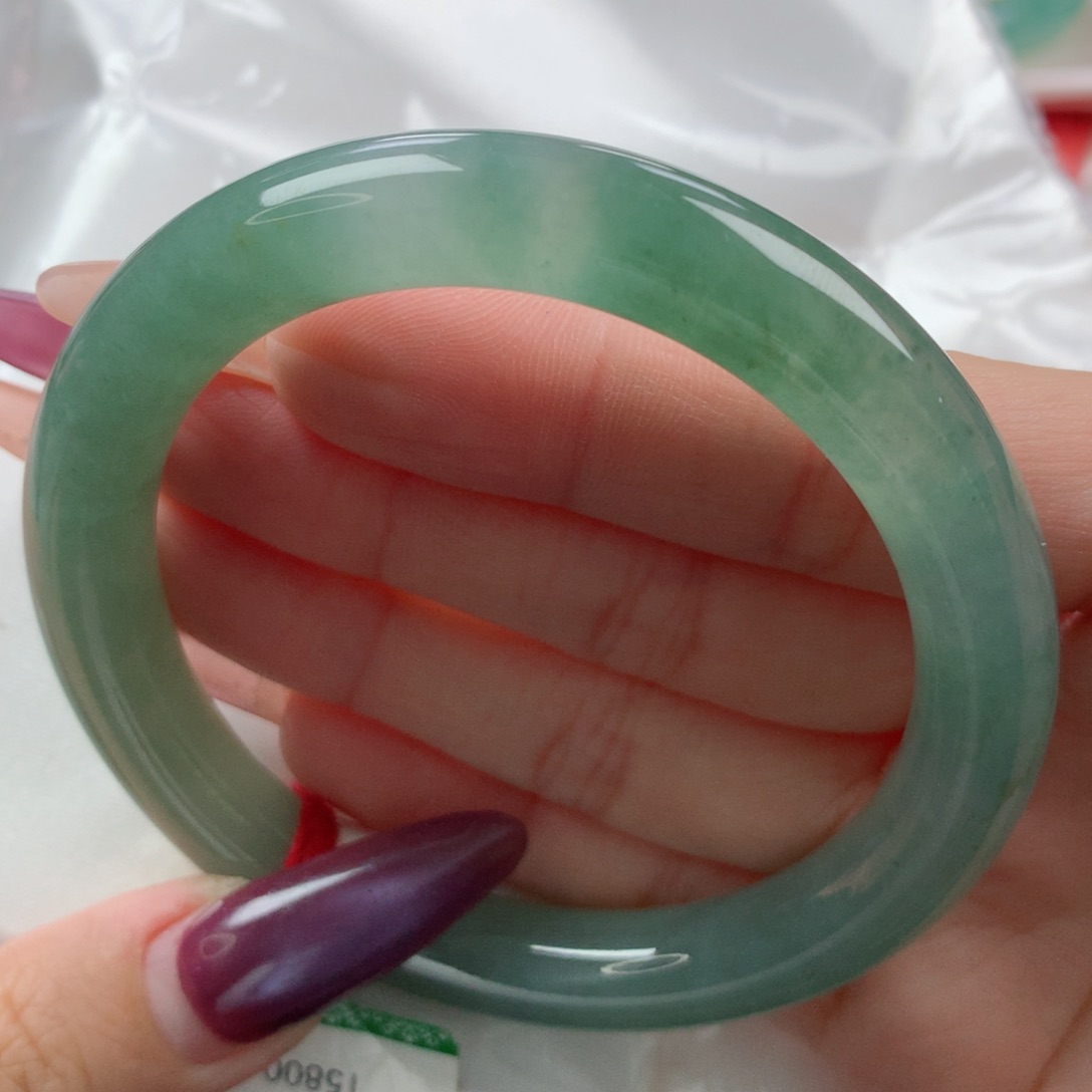 未镶嵌手镯翡翠缅甸天然翡翠A货57.2