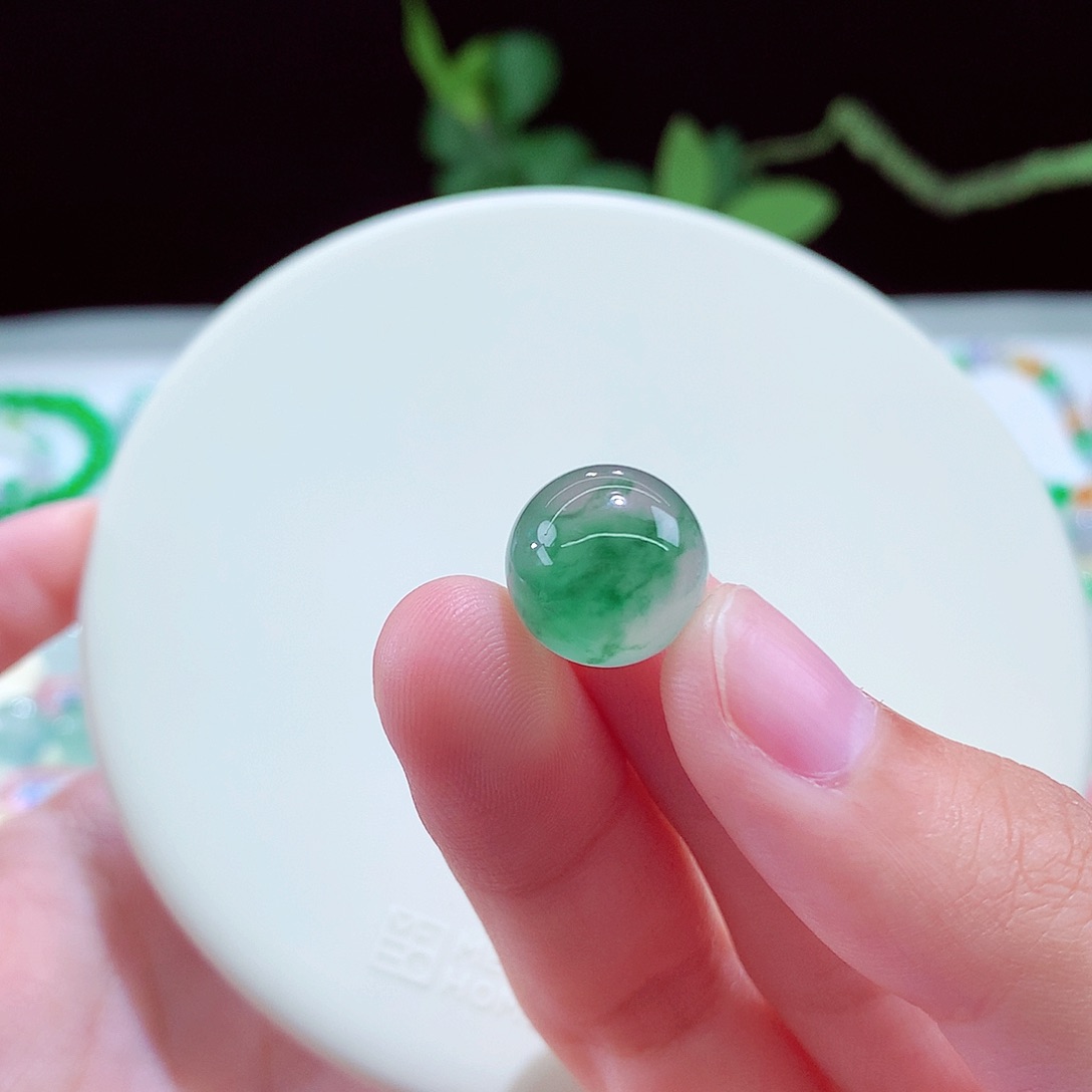 未镶嵌手链翡翠意境飘花卡13.3mm