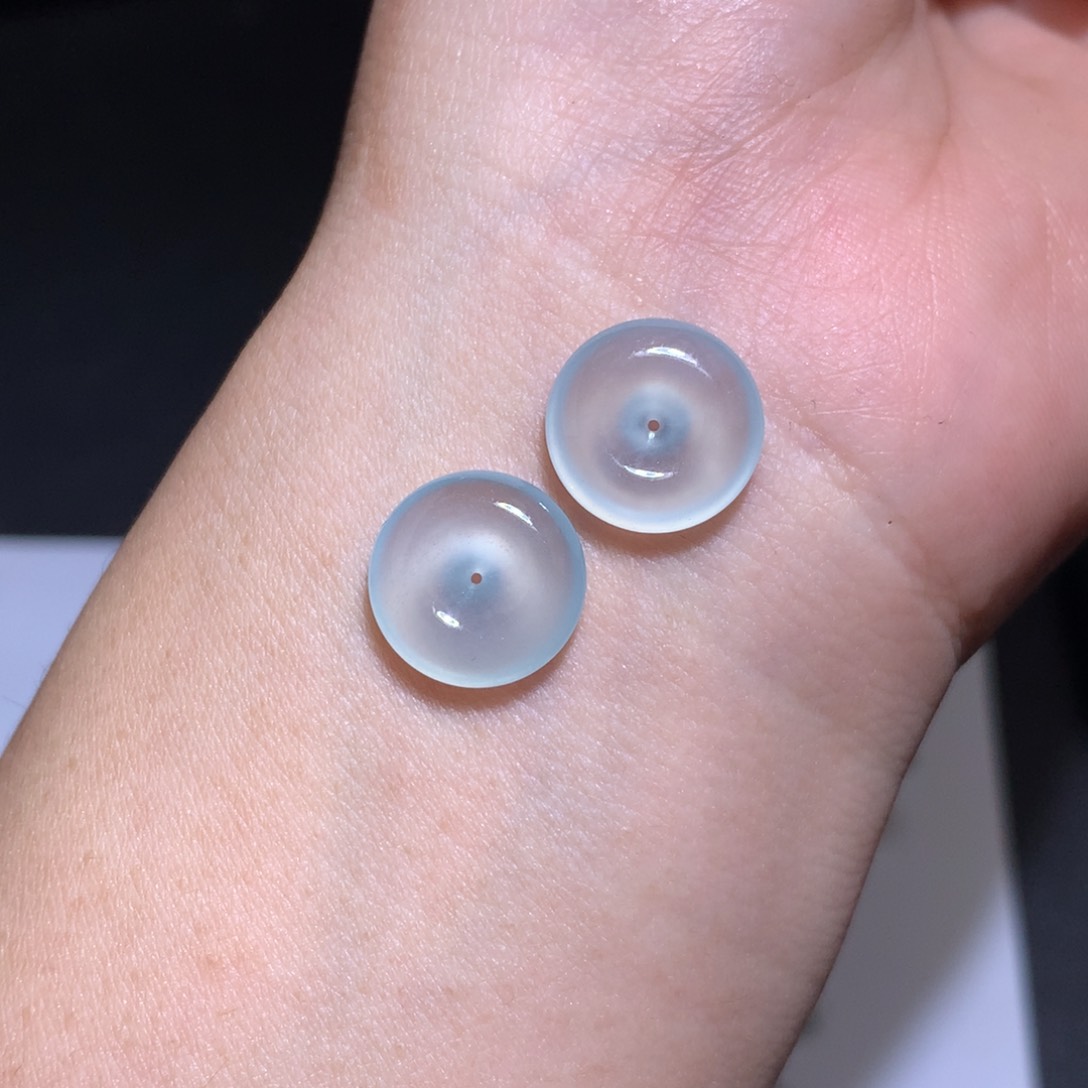 翡翠未镶嵌颈饰12.7-3.7